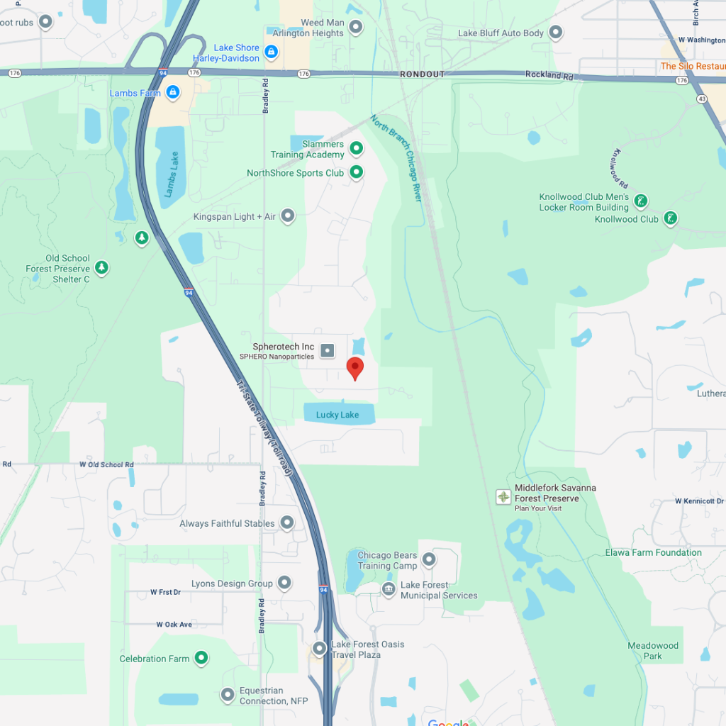 Map of 13705 W Irma Lee Circle, Lake Forest, Illinois