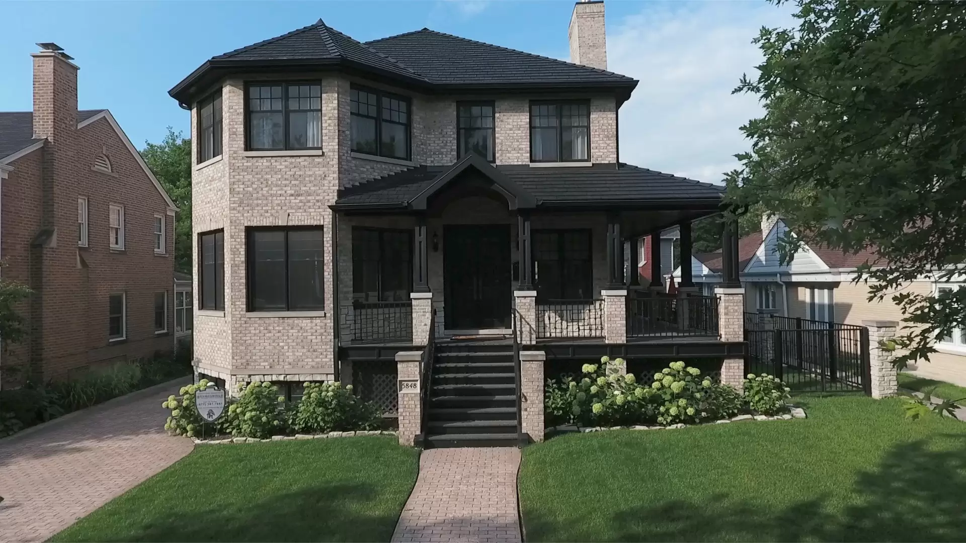 Bubble skylights on brown roof