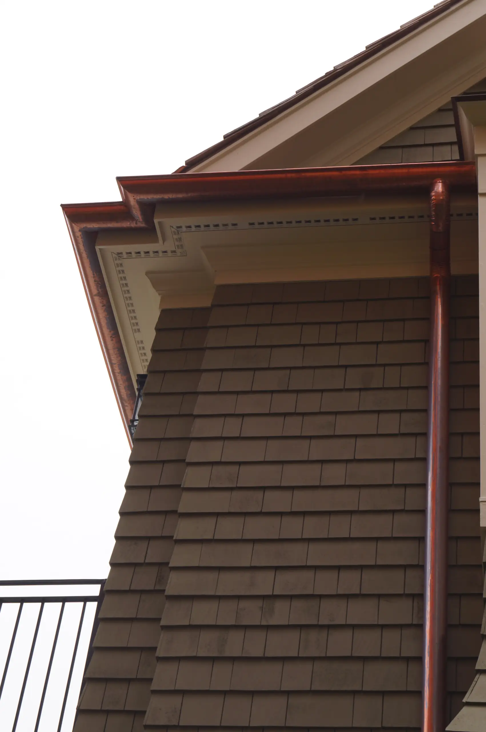 Bubble skylights on brown roof